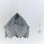 Hanging lamp-SNOWPUPPE-MOTH - Suspension Papier Blanc Ø20cm | Suspension 